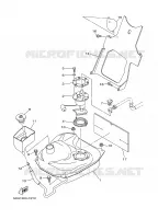 RESERVOIR A ESSENCE pour Yamaha YP400A de 2008