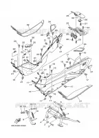 BEQUILLE / REPOSE PIEDS pour Yamaha YP400A de 2008