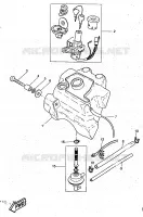 RESERVOIR A ESSENCE pour Yamaha YQ50 de 1997