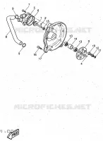 POMPE A EAU pour Yamaha YQ50 de 1997