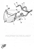 PHARE  pour Yamaha YQ50 de 1997