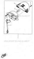 FEU ARRIERE pour Yamaha YQ50 de 1997