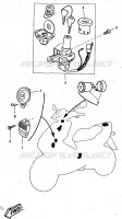 PARTIE ELECTRIQUE 1 pour Yamaha YQ50 de 1997