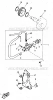 POMPE A HUILE pour Yamaha YQ50 de 1997