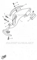 ECHAPPEMENT pour Yamaha YQ50 de 1997