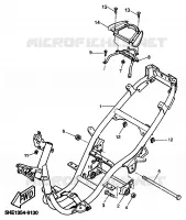 CADRE pour Yamaha YQ50 de 1999