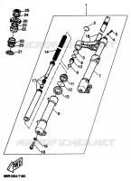 FOURCHE pour Yamaha YQ50 de 1999