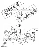 CLIGNOTANT pour Yamaha YQ50 de 1999