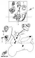 ELECTRIQUE 1 pour Yamaha YQ50 de 1999