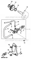 POMPE A HUILE pour Yamaha YQ50 de 1999
