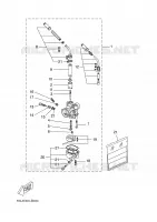 CARBURATEUR 2 pour Yamaha YQ50 de 2005