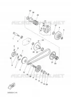 EMBRAYAGE DE DEMARREUR pour Yamaha YQ50 de 2005