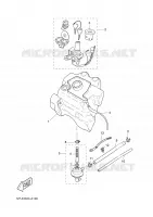 RESERVOIR A ESSENCE pour Yamaha YQ50 de 2005