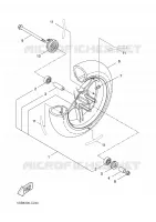 ROUE AVANT pour Yamaha YQ50 de 2005