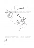 ALLUMAGE pour Yamaha YQ50 de 2005