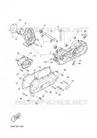 CARTER MOTEUR pour Yamaha YQ50 de 2005