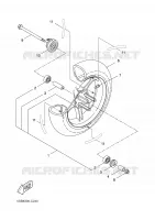 ROUE AVANT pour Yamaha YQ50 de 2005