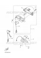 FEU ARRIERE pour Yamaha YQ50 de 2005