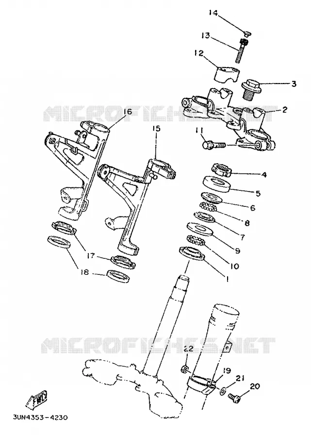DIRECTION Yamaha MOTO 50 1994 DTLC  DT50LC