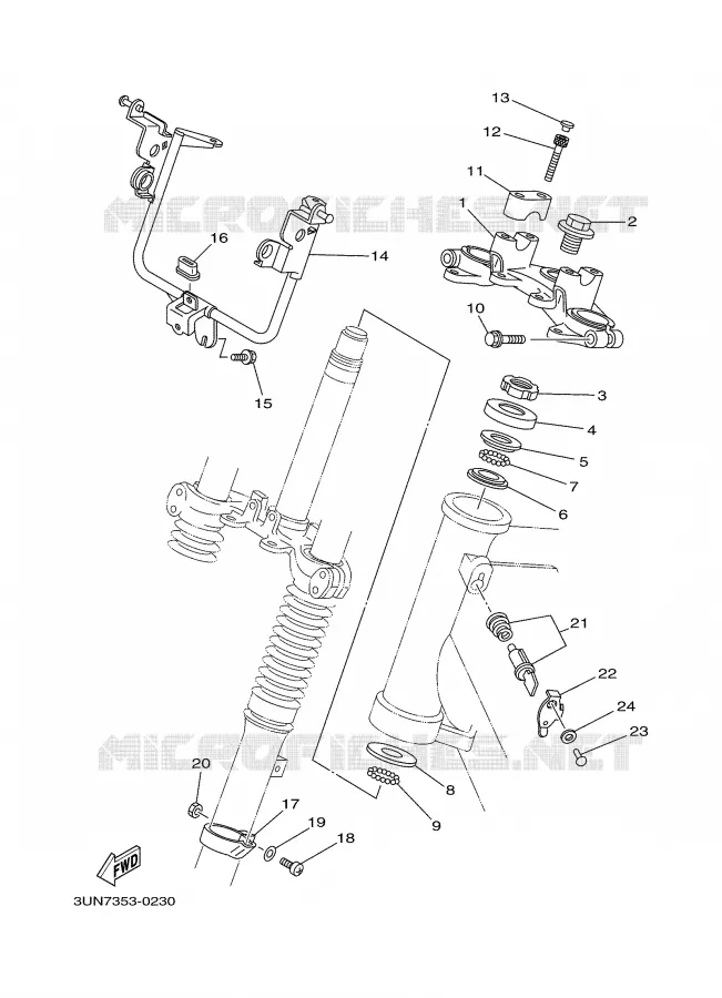 DIRECTION Yamaha MOTO 50 2000 DTLC  DT50LC