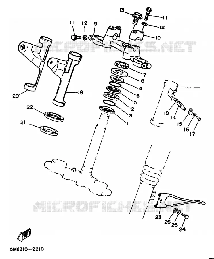 DIRECTION Yamaha MOTO 50 1986 DTMX  DT50MX