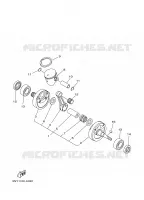 VILEBREQUIN / PISTON pour Yamaha YZ125 de 2005