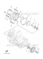 POMPE A EAU / DURITES pour Yamaha YZ125 de 2005