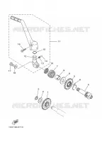 DEMARREUR pour Yamaha YZ125 de 2005