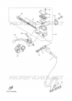 MAITRE CYLINDRE AVANT pour Yamaha YZ125 de 2005