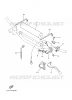 COMMODO / LEVIER pour Yamaha YZ125 de 2005