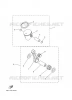 PIÈCES OPTIONNELLES 1 pour Yamaha YZ125 de 2005