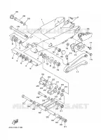 BRAS ARRIERE pour Yamaha YZ125J de 1997