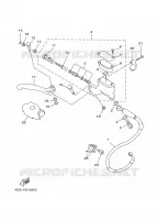 MAITRE CYLINDRE AVANT pour Yamaha YZ125J de 1997