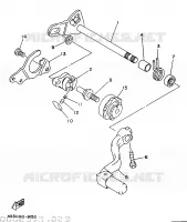 AXE DE SELECTEUR / PEDALE pour Yamaha YZ125J de 1997