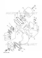 ADMISSION pour Yamaha YZ125J de 1997