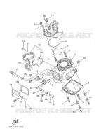CULASSE pour Yamaha YZ125N de 2001