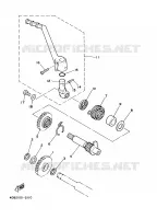 DEMARREUR pour Yamaha YZ125N de 2001