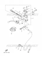 MAITRE CYLINDRE AVANT pour Yamaha YZ125N de 2001