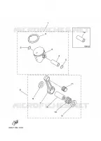 PIÈCES OPTIONNELLES 1 pour Yamaha YZ125N de 2001