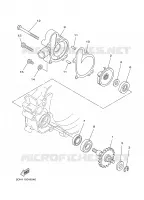 POMPE A EAU / DURITES pour Yamaha YZ125N de 2001