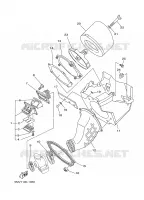 ADMISSION pour Yamaha YZ125N de 2001