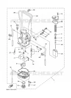 CARBURATEUR pour Yamaha YZ125N de 2001