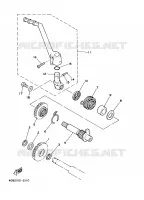 DEMARREUR pour Yamaha YZ125N de 2001