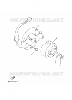 ALLUMAGE pour Yamaha YZ125N de 2001