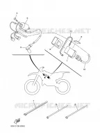 PARTIE ELECTRIQUE 1 pour Yamaha YZ125N de 2001