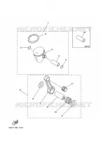 PIÈCES OPTIONNELLES 1 pour Yamaha YZ125N de 2001