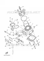 CULASSE pour Yamaha YZ125R de 2003