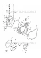 CARTER   MOTEUR 1 pour Yamaha YZ125R de 2003