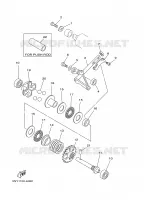 VALVE D'ECHAPPEMENT pour Yamaha YZ125R de 2003
