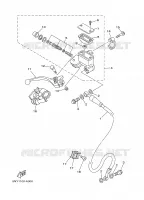 MAITRE CYLINDRE AVANT pour Yamaha YZ125R de 2003